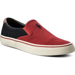 Tenisówki POLO RALPH LAUREN - Thompson 816688439008 Red/Navy. Czarne trampki marki Polo Ralph Lauren, z materiału. W wyprzedaży za 279.00 zł.