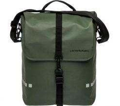 Torba rowerowa Odense, zielona. Czarne torby na ramię NEW LOOXS, bez wzorów, z materiału, na ramię, małe, bez dodatków. Za 352.49 zł.