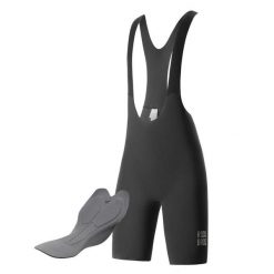 Męskie, oddychające, antypoślizgowe, skórzane spodenki rowerowe 3D ROCKBROS. Czarne spodenki rowerowe ROCKBROS, l, bez wzorów, z elastanu, na fitness i siłownię. Za 422.40 zł.