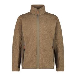 Polar z nadrukiem CMP. Brązowe bluzy z polaru CMP, m, bez wzorów, z polaru, bez kaptura. Za 323.50 zł.