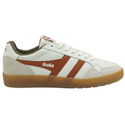 Sneakersy Gola Eagle 86. Białe buty sportowe casual Gola, bez wzorów, bez zapięcia. Za 427.50 zł.