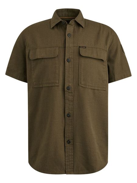 PME Legend Koszula - Regular fit - w kolorze khaki rozmiar: XXL. Brązowe koszule PME Legend, xxl, bez wzorów, z bawełny, bez kołnierzyka, bez ramiączek. Za 268.49 zł.