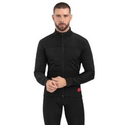 Kurtka rowerowa softshell zimowa męska DW Territory. Czarne kurtki softshell SIROKO, na zimę, l, bez wzorów, z softshellu, bez kaptura. W wyprzedaży za 420.00 zł.