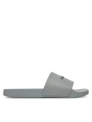Calvin Klein Klapki Pool Slide Rubber HM0HM00455 Szary. Szare klapki CALVIN KLEIN, z tworzywa sztucznego. Za 159.99 zł.