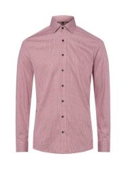 Finshley & Harding koszula biznesowa Mężczyźni Modern Fit Bawełna czerwony|biały, 44. Białe koszule Finshley & Harding, m, bez wzorów, z bawełny, bez kołnierzyka, bez ramiączek. Za 119.95 zł.