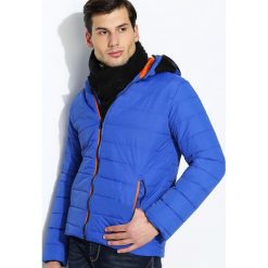 Kobaltowa Kurtka Polar Face. Kurtki marki Born2be. Za 109.99 zł.