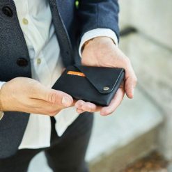 Portfel Skórzany Etui Brødrene W02 Czarny. Czarne portfele Brødrene, bez wzorów, ze skóry. Za 99.00 zł.