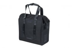 Basil Grand Torba rowerowa 23L, 600D poliester wodoodporny, haki MIK. Czarne torby na laptopa BASIL. Za 229.99 zł.
