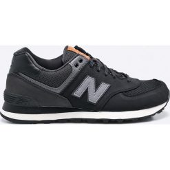 New Balance - Buty ML574GPG. Czarne buty sportowe casual marki New Balance, z materiału. W wyprzedaży za 239.90 zł.