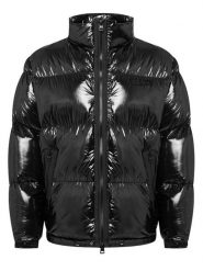 HUGO Kurtka zimowa Biron2541 50549251 Czarny Regular Fit. Czarne kurtki Hugo, na zimę, m, bez wzorów, z syntetyku, bez kaptura. Za 1,539.00 zł.