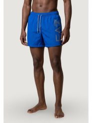 EA7 Emporio Armani Szorty kąpielowe 7M002001 AF14497 MB015 Niebieski Regular Fit. Niebieskie kąpielówki EA7 Emporio Armani, m, bez wzorów, z syntetyku. Za 249.99 zł.