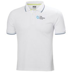 Polo Helly Hansen The Ocean Race 2.0. Białe koszulki polo Helly Hansen, m, bez wzorów, bez kołnierzyka, bez ramiączek. Za 333.50 zł.