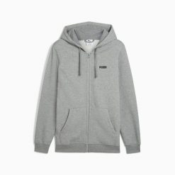 Bluza z kapturem męska Puma ESS SMALL LOGO FZ FL 68677503. Szare bluzy z kapturem Puma, m, bez wzorów, z bawełny, z kapturem. Za 167.13 zł.