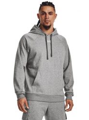 Under Armour Bluza "Rival" w kolorze szarym rozmiar: XS. Szare bluzy z kapturem Under Armour, xs, bez wzorów, z kapturem. Za 149.45 zł.
