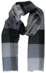 Przejściowy Szalik z Dziewiczą Wełną (Virgin Wool) - Fraas - Krata. Szaliki V. Fraas, bez wzorów, z materiału. Za 85.00 zł.