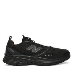 Buty do biegania New Balance. Czarne buty do biegania New Balance, bez wzorów, bez zapięcia, do biegania. Za 349.99 zł.
