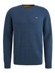 PME Legend Sweter w kolorze granatowym rozmiar: XL. Niebieskie swetry nierozpinane PME Legend, xl, bez wzorów, z bawełny, bez kołnierzyka, bez ramiączek. Za 242.13 zł.