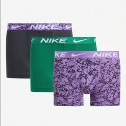Bokserki Nike Trunk 3-pak KE1278 FAI Czarny. Czarne bokserki Nike, l, bez wzorów. Za 177.62 zł.