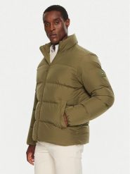 Tommy Hilfiger Kurtka puchowa MW0MW36666 Khaki Regular Fit. Brązowe kurtki Tommy Hilfiger, m, bez wzorów, z puchu, bez kaptura. Za 859.99 zł.