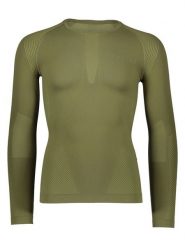 Falke Podkoszulek funkcyjny "Maglia" w kolorze khaki rozmiar: L. Brązowe podkoszulki Falke, l, bez wzorów, z materiału, bez ramiączek. Za 152.99 zł.