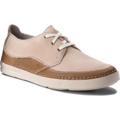 Półbuty CLARKS - Gosler Edge 261325687 Sand Suede. Eleganckie półbuty marki Clarks. W wyprzedaży za 179.00 zł.