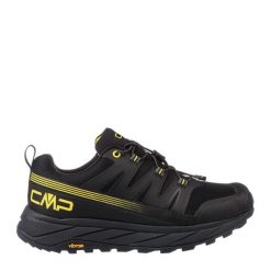 Buty trailowe męskie CMP MARCO OLMO 2.0. Czarne buty do biegania CMP, bez wzorów, bez zapięcia, do biegania. W wyprzedaży za 499.99 zł.