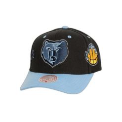 Czapka z daszkiem Mitchell & Ness Overbite Pro Memphis Grizzlies. Czarne czapki z daszkiem Mitchell & Ness, bez wzorów. Za 221.00 zł.