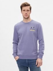 Jack&Jones Bluza 12248906 Fioletowy Standard Fit. Fioletowe bluzy Jack&Jones, l, bez wzorów, z syntetyku, bez kaptura. Za 109.99 zł.