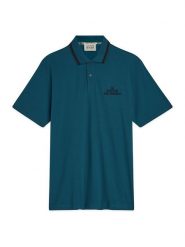 Scotch & Soda Koszulka polo w kolorze granatowym rozmiar: L. Niebieskie koszulki polo Scotch & Soda, l, bez wzorów, z bawełny, bez kołnierzyka, bez ramiączek. Za 117.45 zł.
