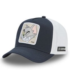 Czapka z daszkiem Capslab. Czapki z daszkiem Capslab, bez wzorów. Za 139.99 zł.