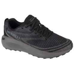 Buty sportowe Sneakersy męskie, Merrell Morphlite. Czarne buty sportowe casual Merrell, bez wzorów, z gumy, bez zapięcia. Za 496.00 zł.
