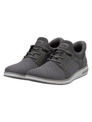 Rieker Sneakersy w kolorze szarym rozmiar: 44. Szare buty sportowe casual Rieker, bez wzorów, bez zapięcia. Za 170.47 zł.