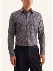 Seidensticker Koszula - Slim fit - w kolorze jasnobrązowym rozmiar: 41. Brązowe koszule Seidensticker, bez wzorów, z bawełny, bez kołnierzyka, bez ramiączek. Za 130.35 zł.
