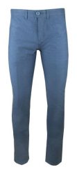 Wiosenno-Letnie, Bawełniane Spodnie (Chinos) - Pako Jeans - Niebieskie. Niebieskie eleganckie spodnie Pako Jeans, na lato, m, z bawełny. Za 199.00 zł.