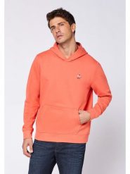 Polo Sylt Bluza w kolorze pomarańczowym rozmiar: L. Pomarańczowe bluzy z kapturem Polo Sylt, l, bez wzorów, z bawełny, z kapturem. Za 135.45 zł.