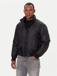 Armani Exchange Kurtka bomber XM001088 AF16592 FC022 Czarny Regular Fit. Czarne kurtki Armani Exchange, m, bez wzorów, z syntetyku, bez kaptura. Za 1,129.00 zł.
