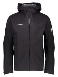 Mammut Kurtka funkcyjna "Outdoor HS" w kolorze czarnym rozmiar: L. Czarne kurtki outdoor i hardshell Mammut, l, bez wzorów, z syntetyku, bez kaptura. Za 494.95 zł.