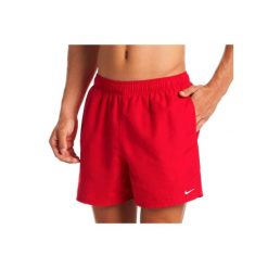 Spodenki krótkie kąpielowe Nike Essential 7. Czerwone kąpielówki Nike, m, bez wzorów, z materiału, krótkie. Za 137.99 zł.