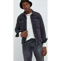 Jack & Jones kurtka jeansowa męska kolor szary przejściowa. Szare kurtki Jack & Jones, l, bez wzorów, z jeansu, bez kaptura. W wyprzedaży za 164.99 zł.