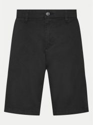 S.Oliver Szorty materiałowe 2143799 Czarny Regular Fit. Czarne szorty S.Oliver, m, bez wzorów, z bawełny. Za 149.99 zł.