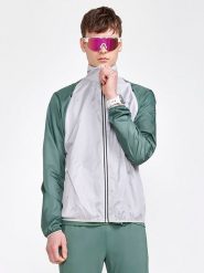Craft Kurtka "Pro Hypervent" w kolorze szaro-zielonym do biegania rozmiar: S. Szare kurtki do biegania Craft, s, bez wzorów, z materiału, bez kaptura, do biegania. Za 217.99 zł.