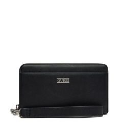 Portfel Guess. Czarne portfele Guess, z aplikacjami. Za 189.99 zł.