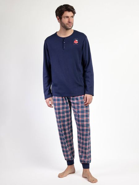 Peanuts Piżama "Peanuts" w kolorze granatowym rozmiar: S. Niebieskie piżamy Peanuts, s, bez wzorów, z bawełny, bez ramiączek. Za 165.99 zł.