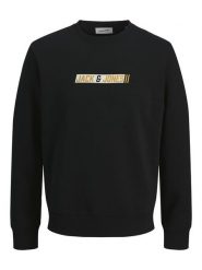 Jack & Jones Bluza w kolorze czarnym rozmiar: XXL. Czarne bluzy Jack & Jones, xxl, bez wzorów, bez kaptura. Za 104.95 zł.