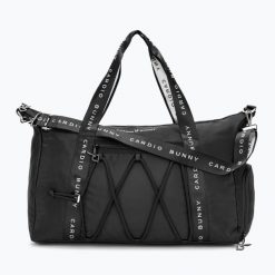 Torba treningowa Cardio Bunny HCB-525 black. Czarne torby na ramię Cardio Bunny, bez wzorów, z materiału, na ramię, bez dodatków. Za 79.99 zł.