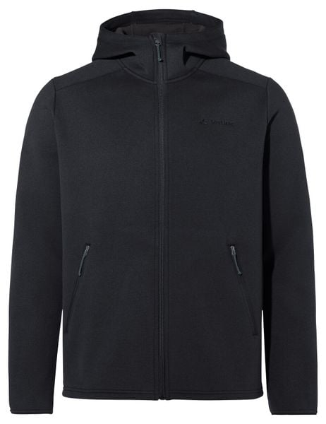 Kurtka polarowa M Idris Fleece Hoody. Czarne kurtki Vaude, na zimę, m, bez wzorów, z materiału, bez kaptura. Za 519.00 zł.