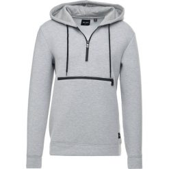 Only & Sons ONSGABE SCUBA HOOD Bluza z kapturem light grey melange. Bluzy z kapturem marki Only & Sons, m, z elastanu, z kapturem. Za 169.00 zł.