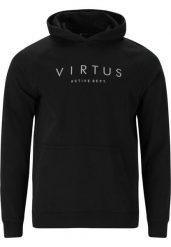 Bluza z kapturem Virtus Bold. Czarne bluzy z kapturem VIRTUS, l, bez wzorów, z bawełny, z kapturem. Za 238.00 zł.