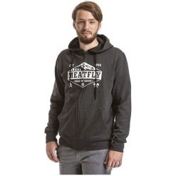 Meatfly Męska Bluza Z Kapturem Wanderlust Hood Czyli B- Heather Charcoal (Rozmiar L). Bluzy z kapturem marki Meatfly. W wyprzedaży za 193.00 zł.