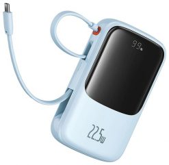 Baseus Qpow Pro+ 22.5W 10000mAh USB-C niebieski. Niebieskie powerbanki . Za 97.90 zł.